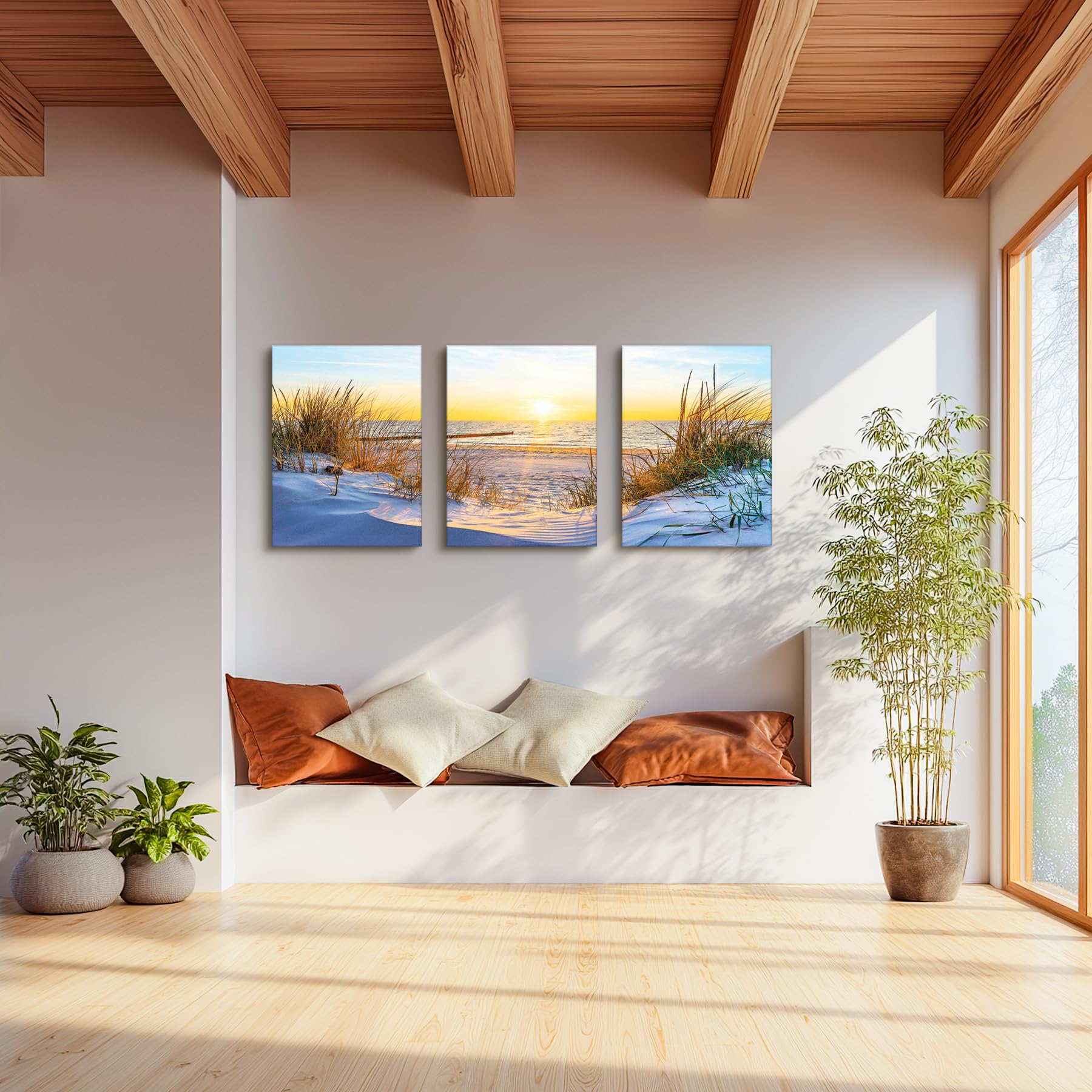 hyidecorart Canvas Schilderij Woonkamer Groot 50x100 cm