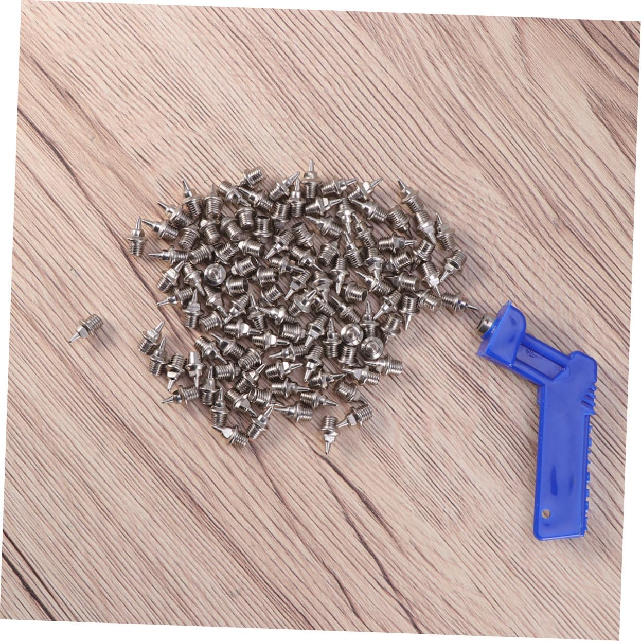 BESPORTBLE 220 Pcs Track Spike for Running Track Spike for Sports Stainless Steel Spike Track and Cross Spike