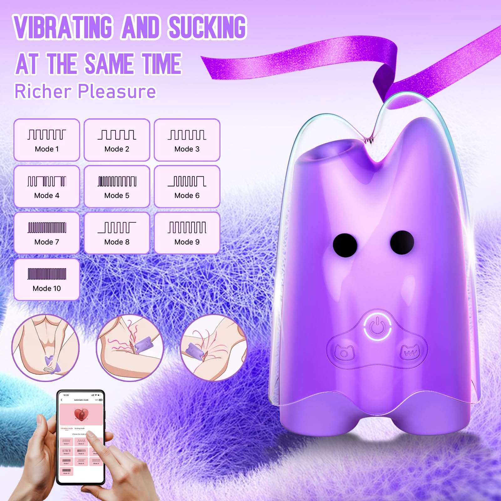 Adult Female Sex Toys Vibrator, Clitoral Vibrators Adult Toys, G-Spot Vibrator Adult Nipple Toys Adult Sex Toys & Games for Women