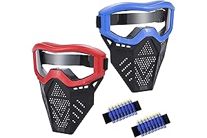 Protective 2 Pack Tactical Face Shield Mask and Protective Goggles – Safeguard...
