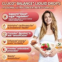 Vista 2 de Berberina 14 en 1 con suplemento de canela de Ceilán, gotas líquidas, 1800 mg + tecnología liposomal 301 con pimienta de cayena, guanábana, cromo