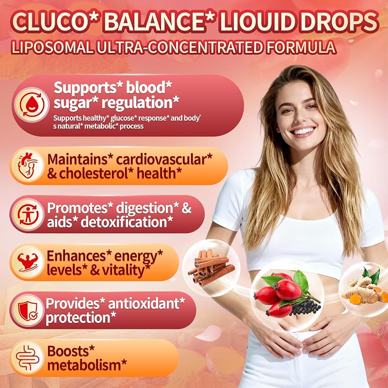 14-in-1 Berberine with Ceylon Cinnamon Supplements Liquid Drops, 2 FL OZ image 2