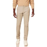 Amazon Essentials Pantaloni Casual Chino Elasticizzati dal Taglio Classico Uomo
