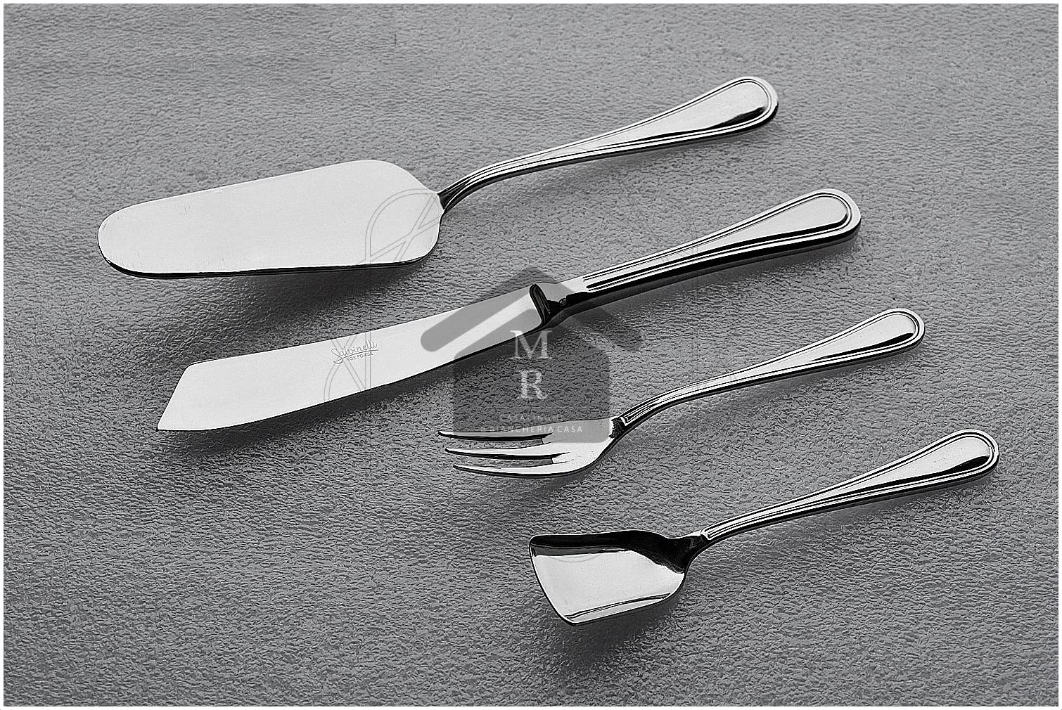 Servizio Dessert Dolce 26 Pezzi Acciaio Inox 18/10 President