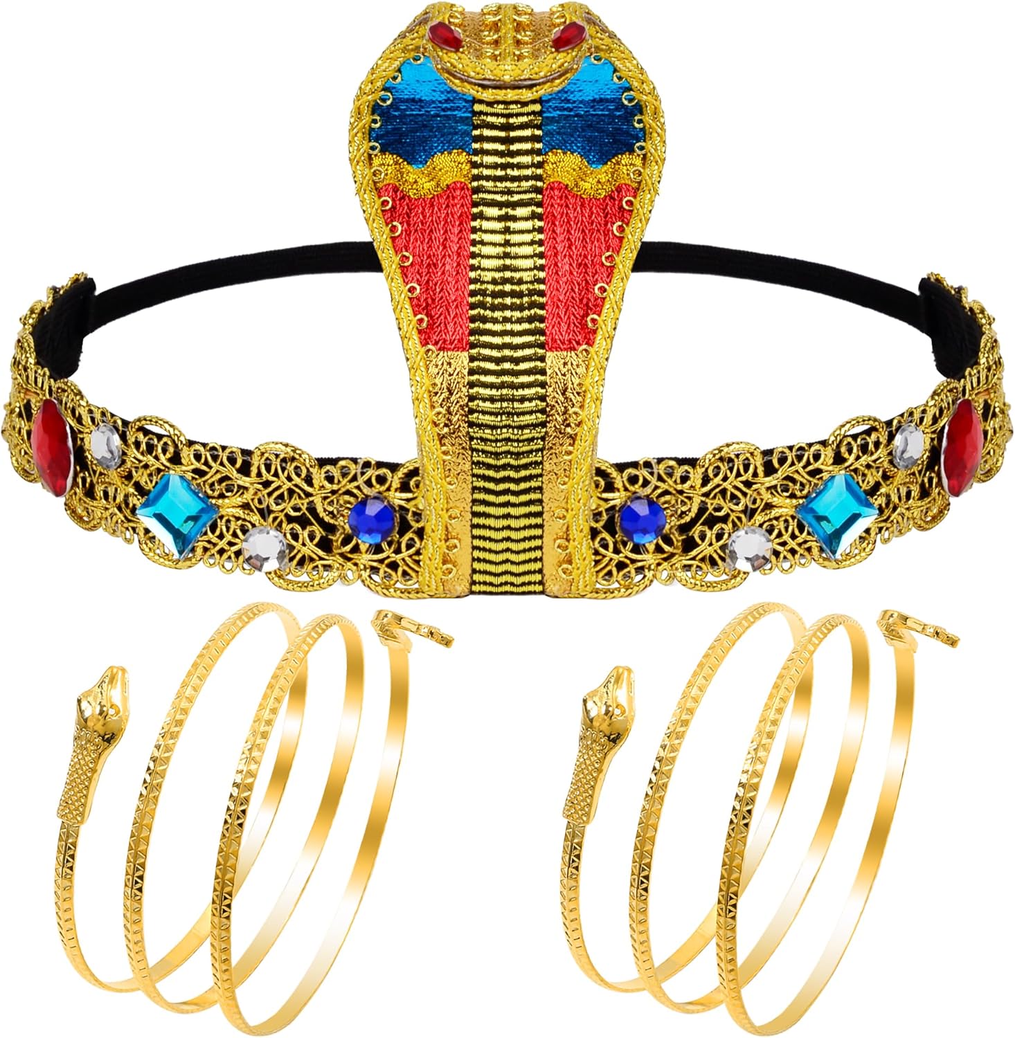 KEYIDO 3 Pieces Cleopatra Accessories Egyptian Costume Accessories