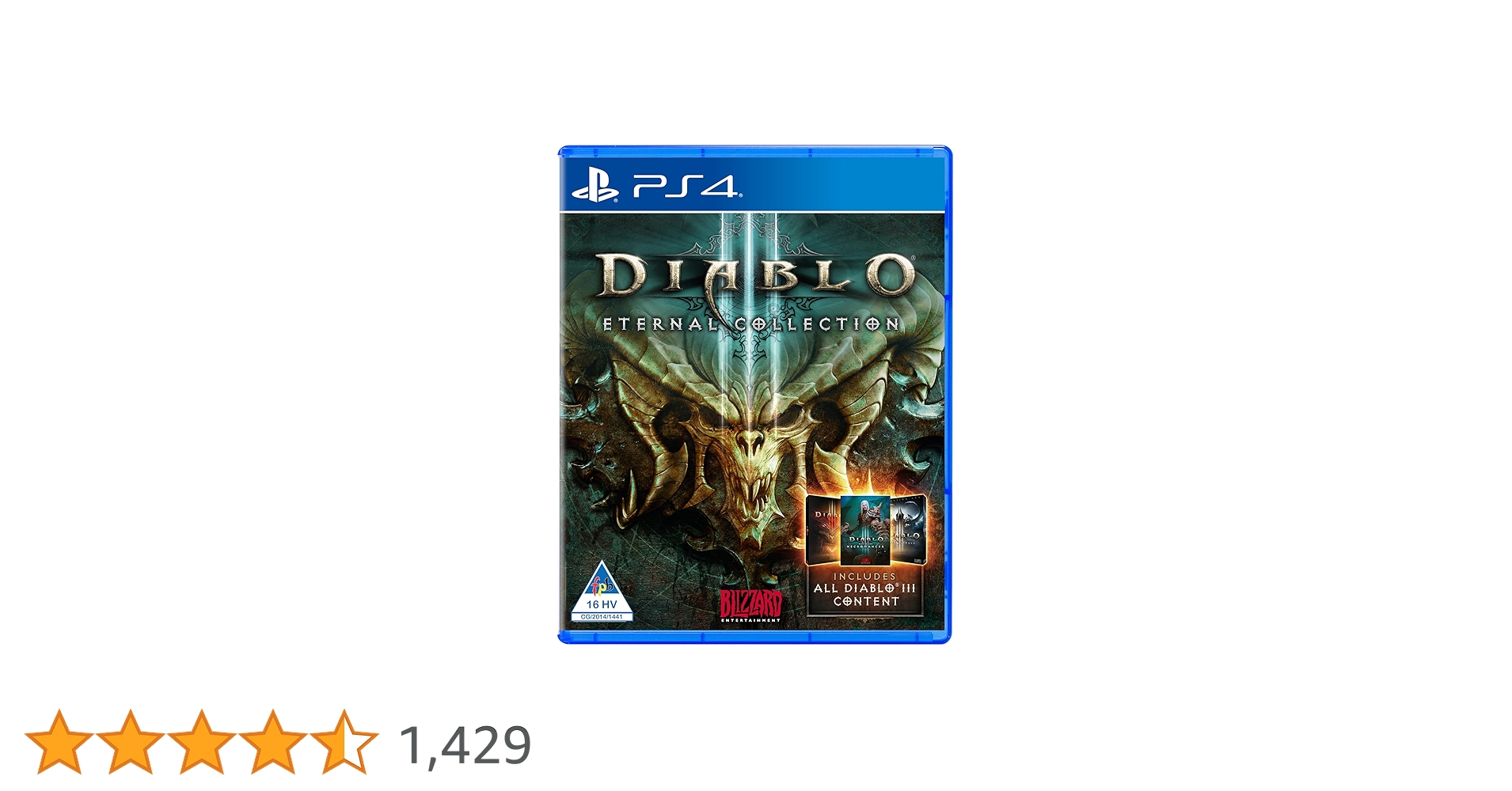 Amazon.co.jp: Diablo III Eternal Collection (PS4) （輸入版