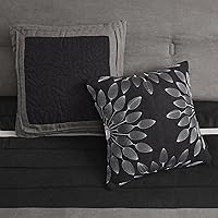 Vista 4 de Madison Park Palmer juego de edredón de 7 piezas, Poliéster, Completo