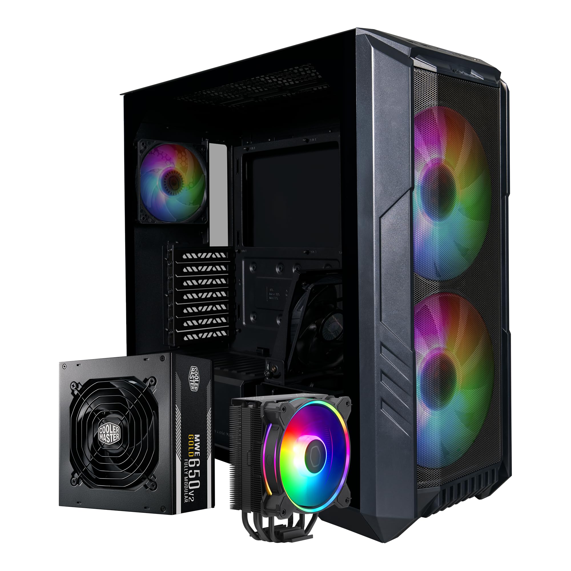Amazon.com: Cooler Master HAF 500 Pro Bundle – PC Case + PSU + CPU