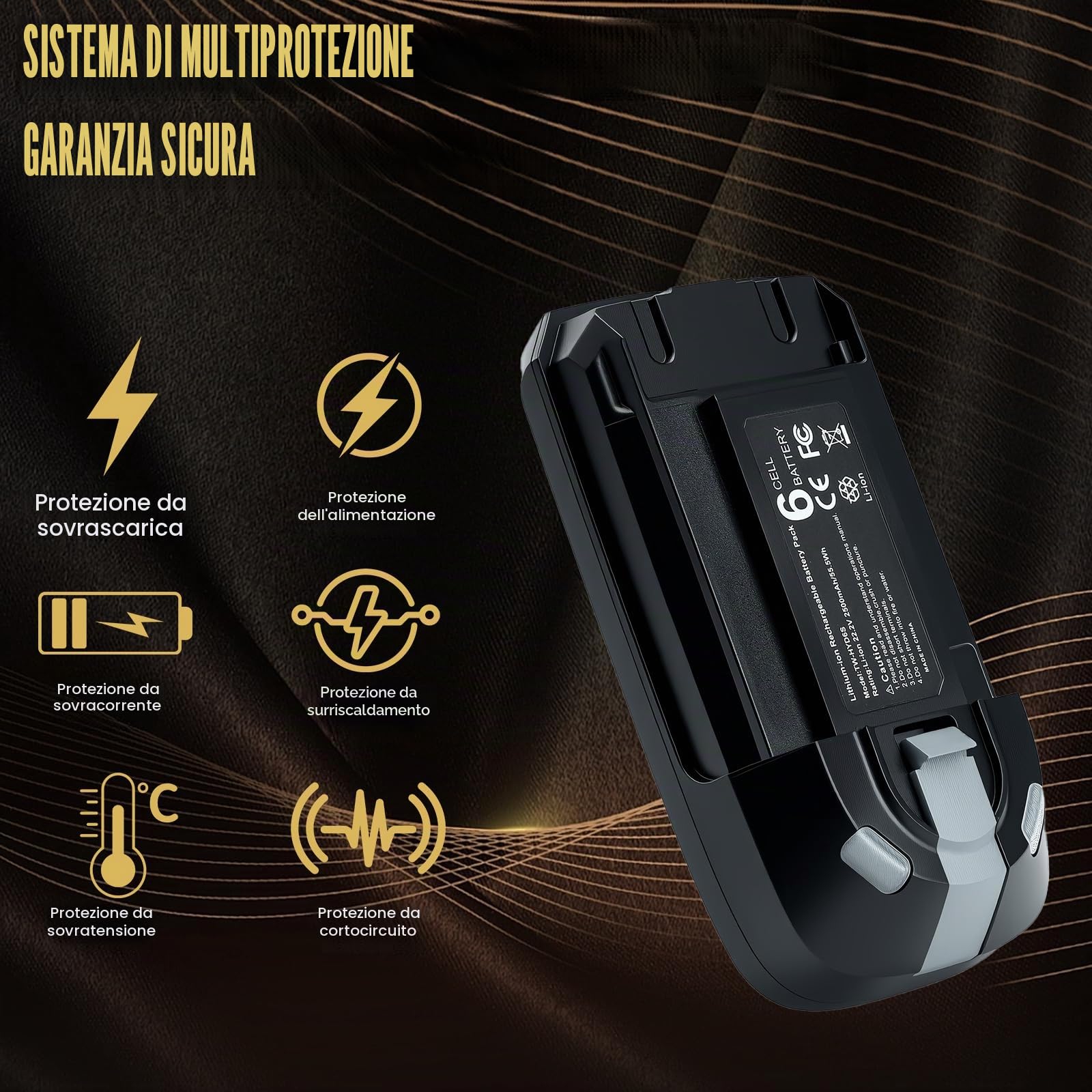 Batteria di ricambio agli ioni di litio da 22,2 V per Rowenta X-Force Flex serie 8.60, compatibile con RH9638, RH9639, RH9678, RH9690 e TY96 EO96, sostituisce batteria ZR009700, potente e durevole