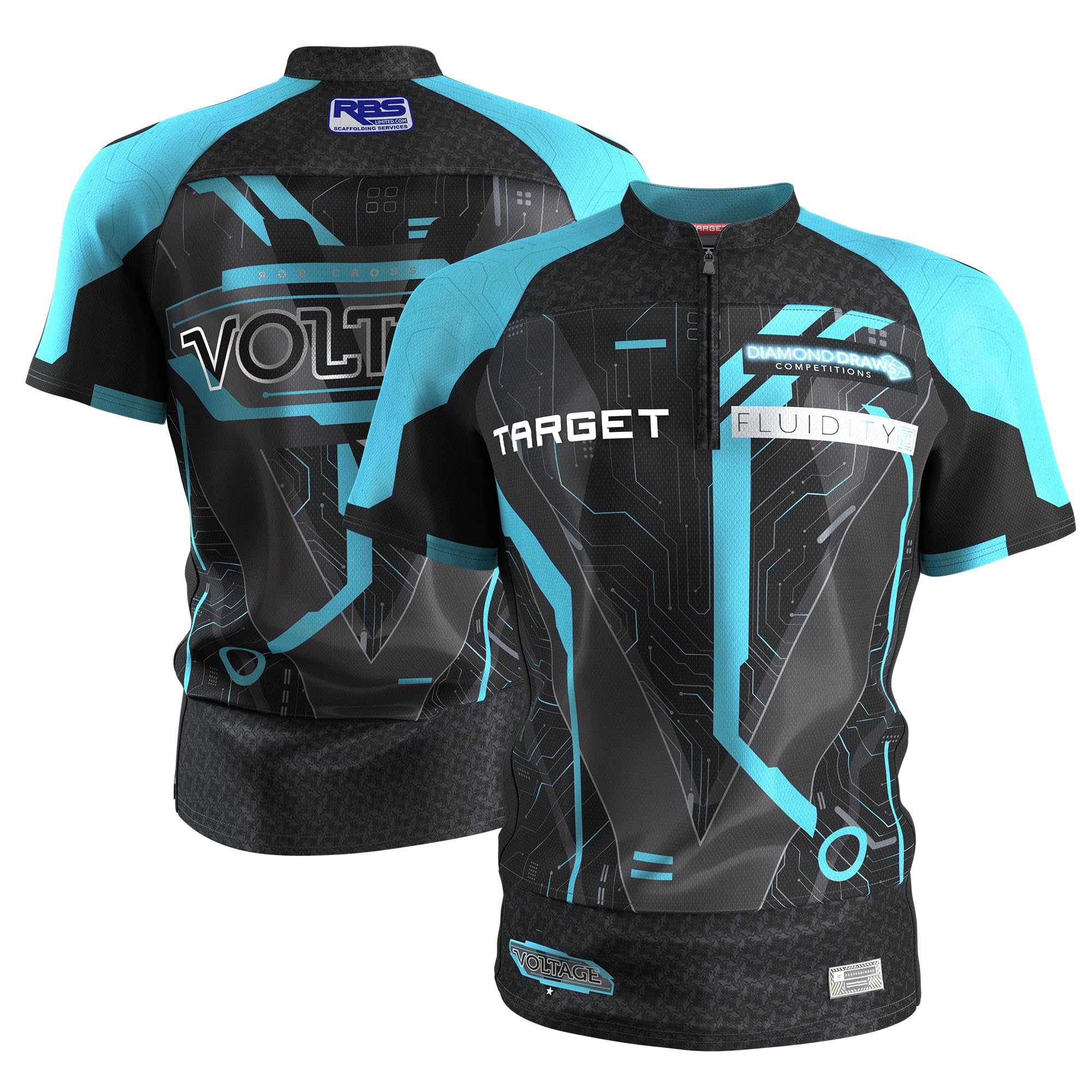 Target Darts Rob Cross 2027 Official Playing Shirt Adult Size L
