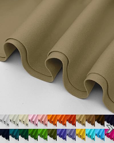 Miniatura 30 de Tela de tapicería de fieltro acrílico 11 rosa por The Yard