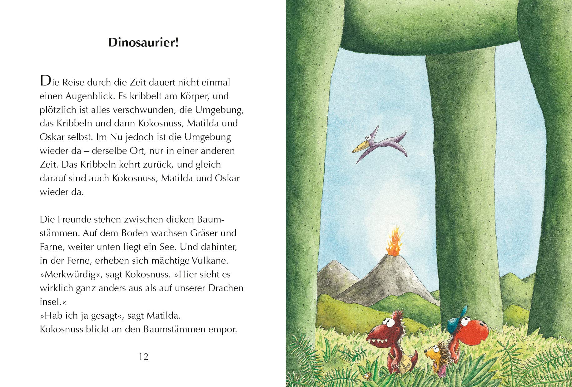 Der kleine Drache Kokosnuss 20 bei den Dinosauriern: Ein drachenstarkes Urzeitabenteuer für Kinder ab 5 Jahren