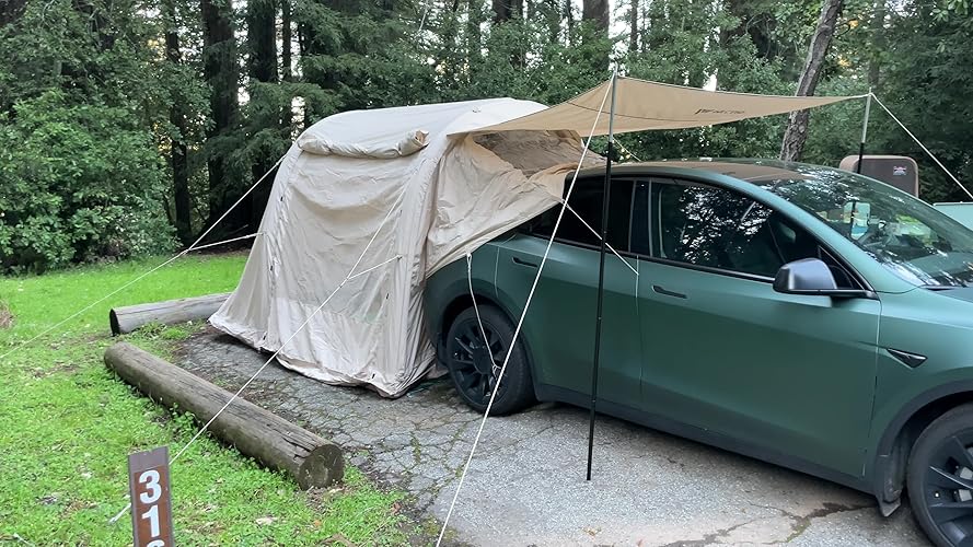 新品15000が1万激安！テスラ モデルY アウトドアテント Amazon | LMZX テスラモデルY 3 S X インフレータブルテール
