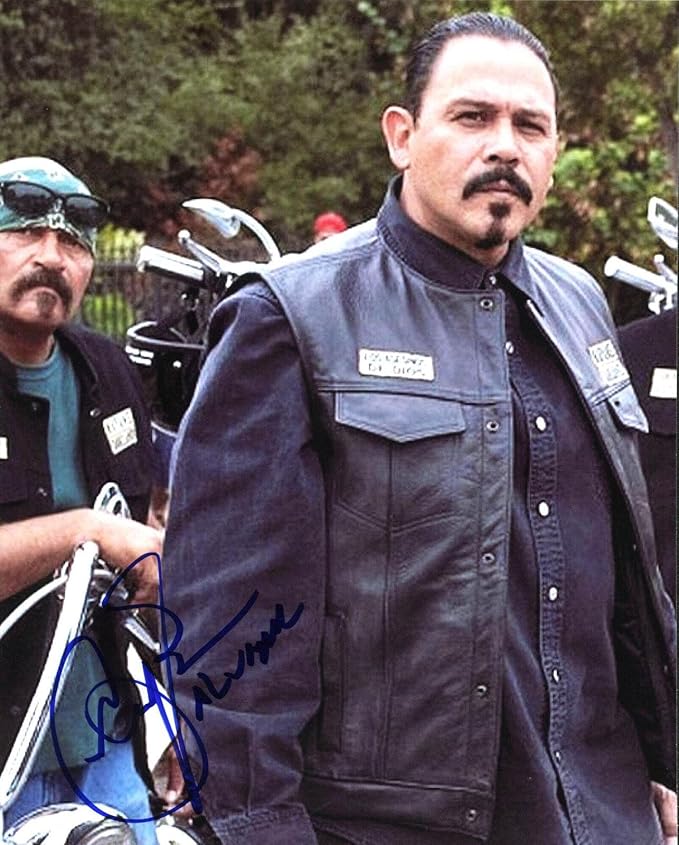 Emilio Rivera Sons Of Anarchy "Alvarez" Signed 8X10 Photo BAS B13157 Beckett Authentication