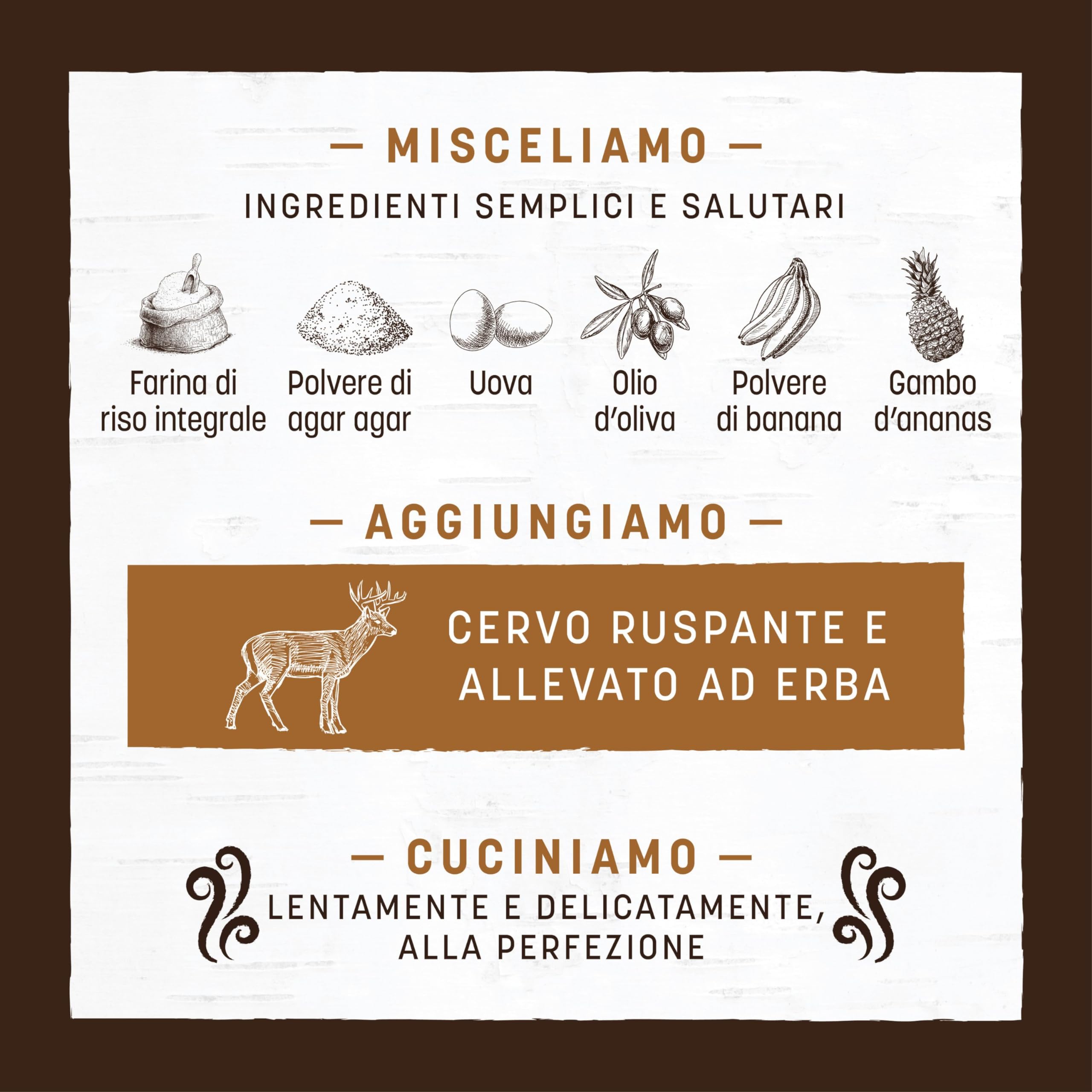 Earth Animal No-Hide Medium Snack Naturali Senza Pelle aromatizzati al Cervo Snack da Masticare a Lunga Durata per Cani | Snack per Cani di Media Taglia (Confezione da 1)