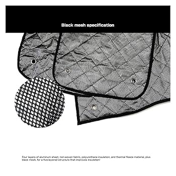 バモス 全面サンシェード Amazon | 車のサンシェード バモス用 ホビオ用 4 層構造屋外全窓