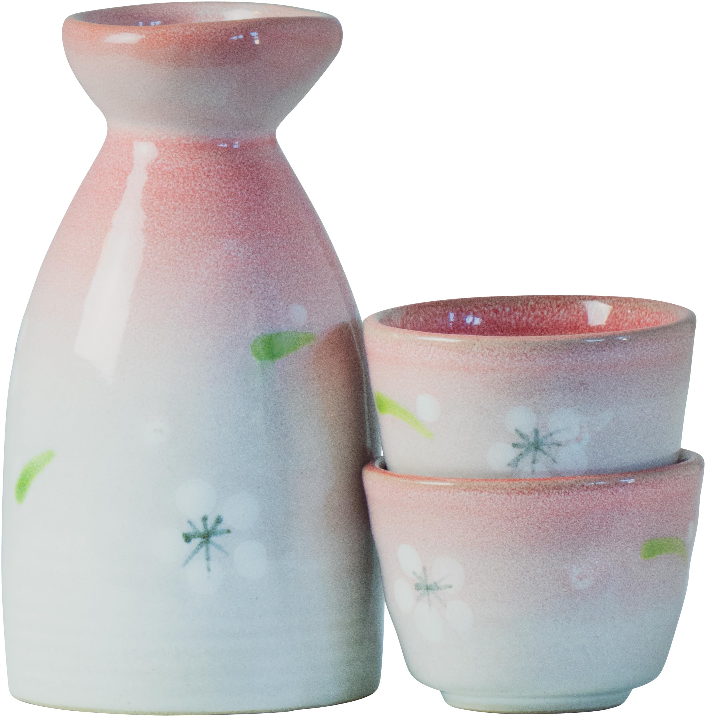 JADE TEMPLE 17434 - Set di sake in porcellana