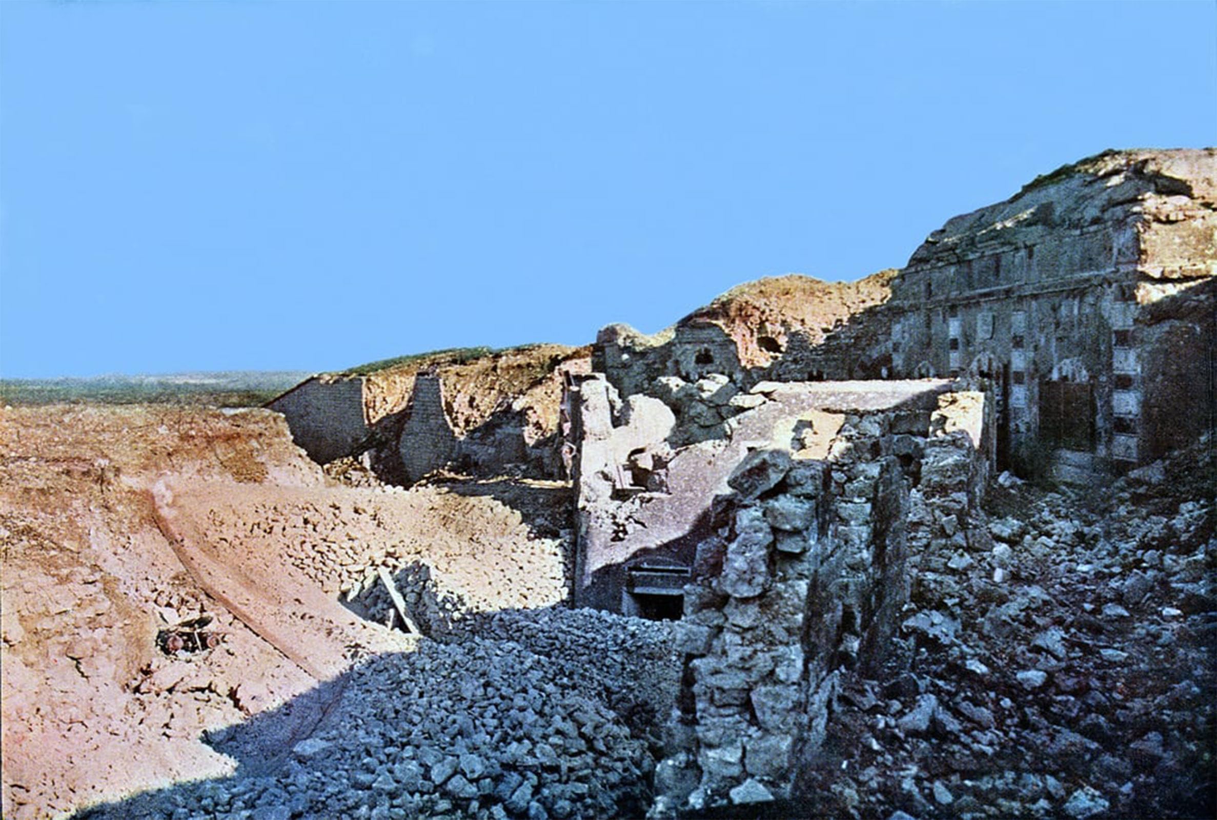 SERENDIPITP Retro Picture Poster Wall Art Pictures Painting the Fort De Moulainville Near Verdun by Jules Gervais Courtellemont Wall Art Canvas Print for Wall Decor 60x90cm