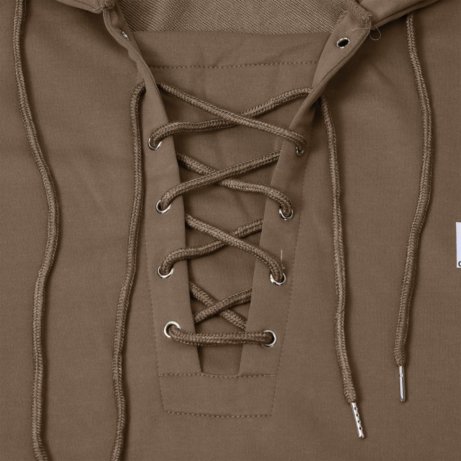 Felpa con cappuccio da uomo a maniche lunghe, 4XL, a contrasto