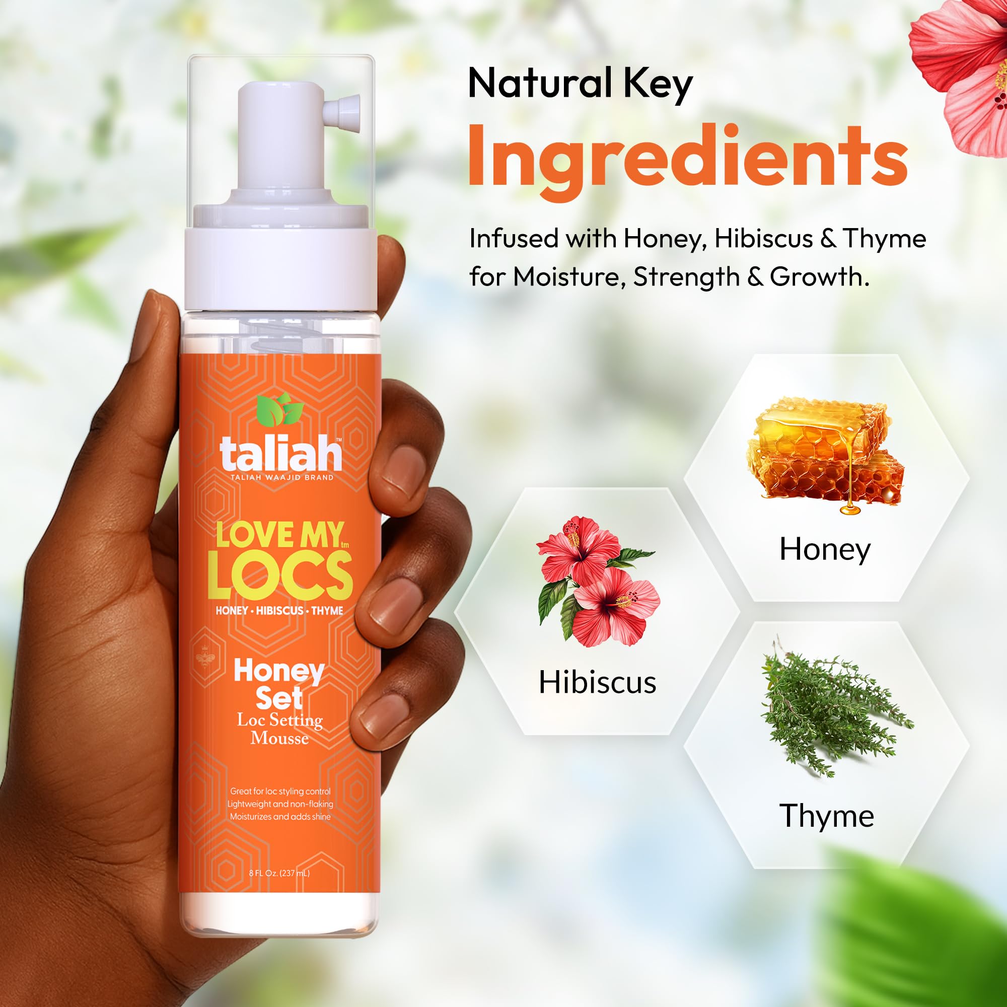 Amazon.com: Taliah Waajid Love My Locs Honey Set Loc Hair Mousse
