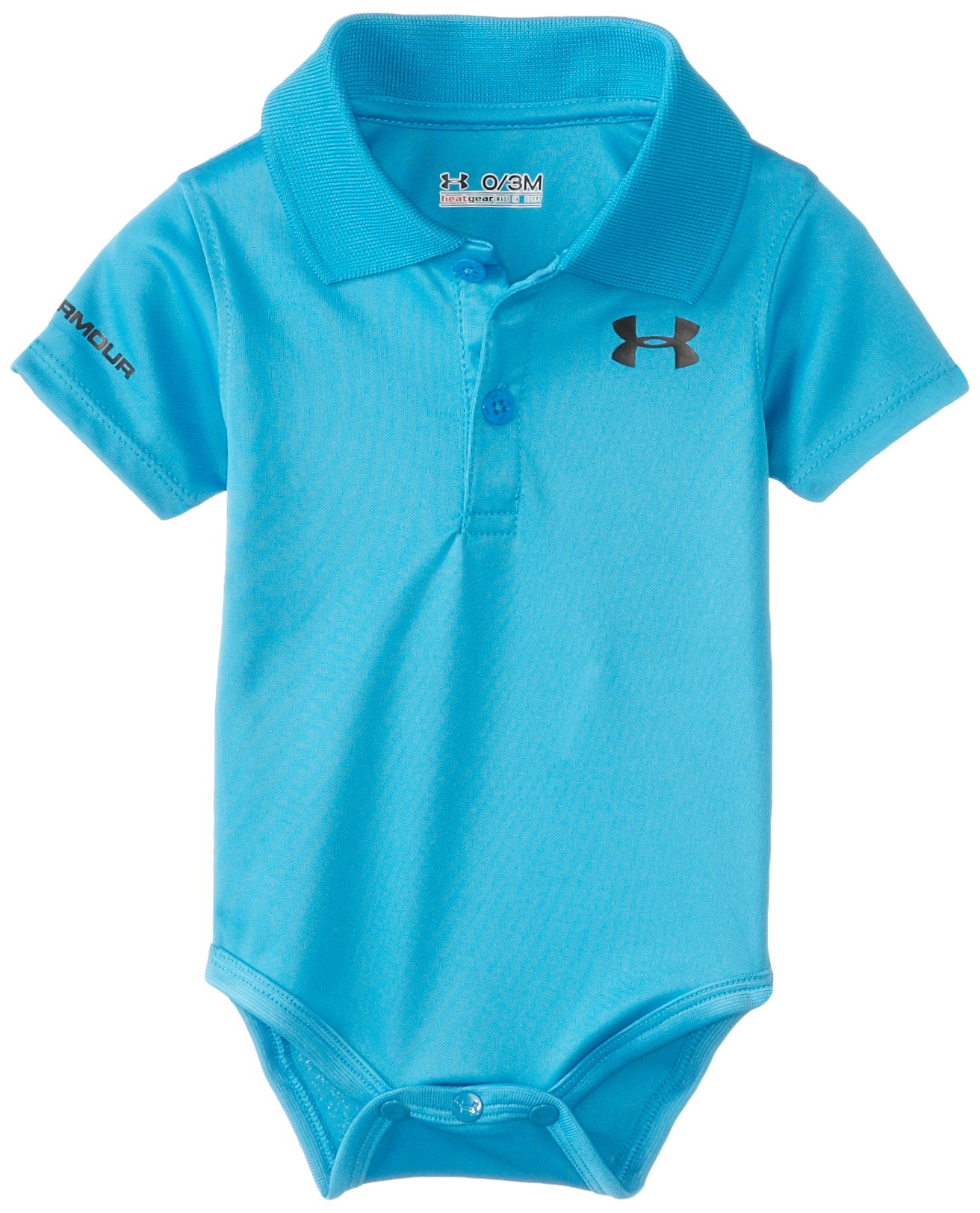 Under Armour Baby-Boys Newborn Polo Bodysuit Blue