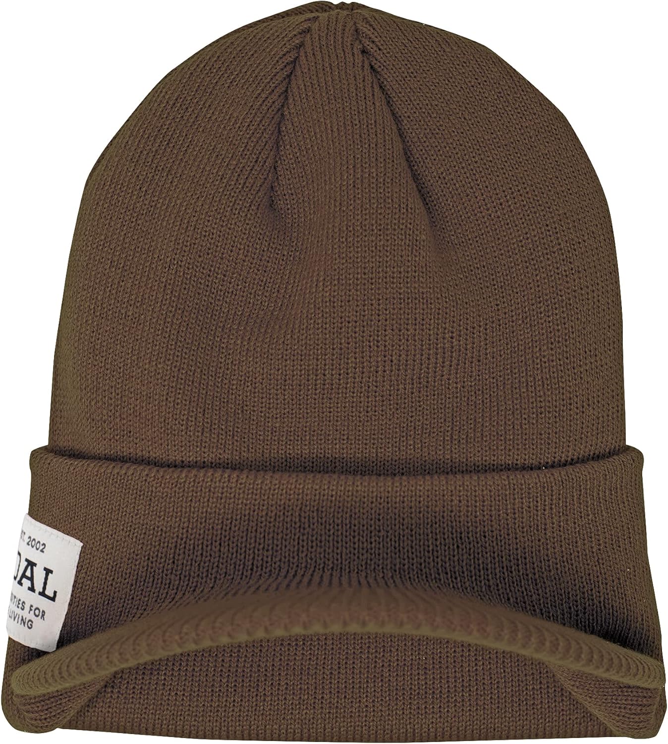 Coal Uniform Brim Cuffed Fine Rib Knit Beanie Hat
