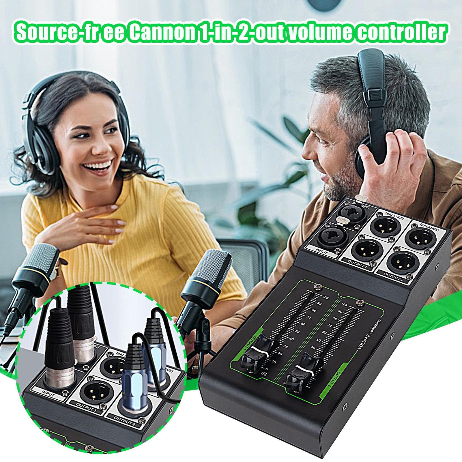 Controllo del volume dello studio, controller monitor Studio Controller di | Regolazione senza perdita, controllo audio preciso per Stereo Studio e Home Audio S