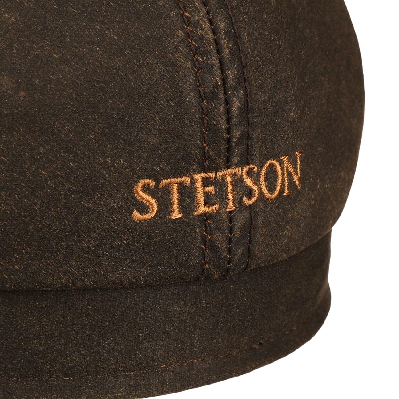 Stetson Brooklin Old Cotton Flatcap Men Flat Cap UV Protection 40 Cotton Spring Summer