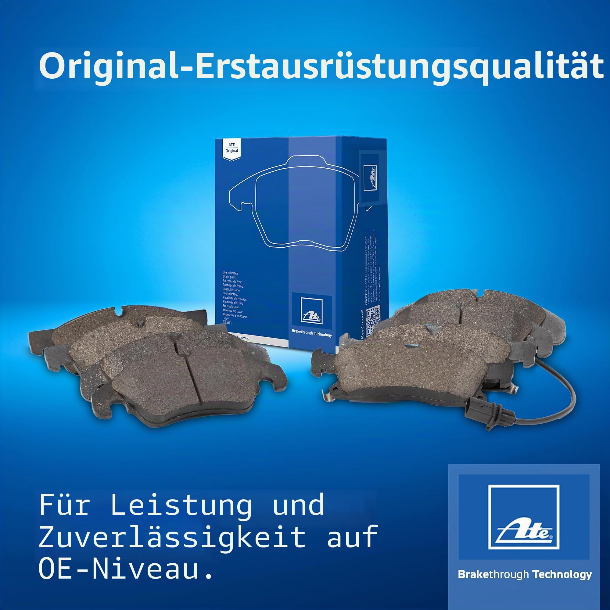 ATE 13.0460-3858.2 Bremsbelagsatz, Scheibenbremse