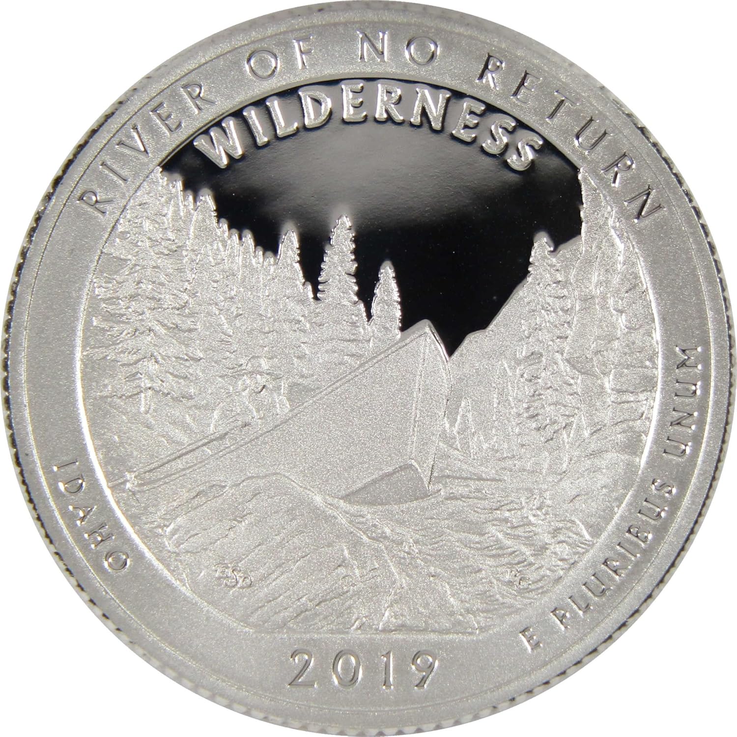 2019 S Frank Church River National Park Quarter Silver 25c Proof Coin Thumbnail