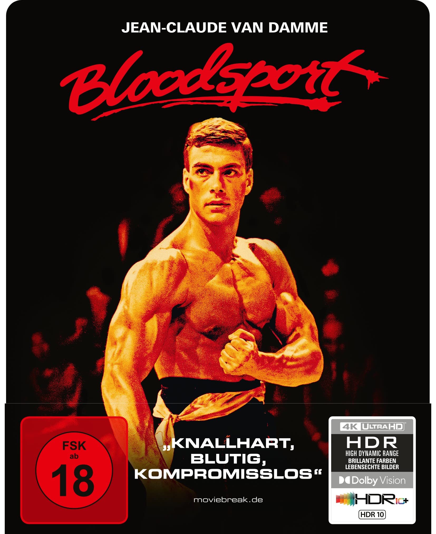 Bloodsport - Eine wahre Geschichte – im 2-Disc Limited SteelBook mit Quarterslip (4K Ultra HD) (+ Blu-ray)