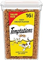 Vista 16 de Golosinas Temptations clásicas para gatos, empaque múltiple