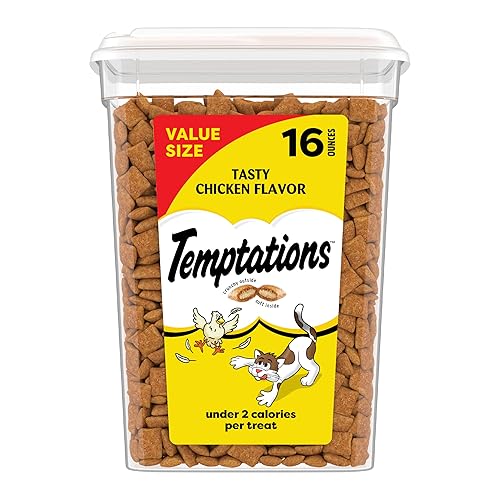 Temptations Cat Treats Classic Crunchy and Soft Cat Treats, Tasty