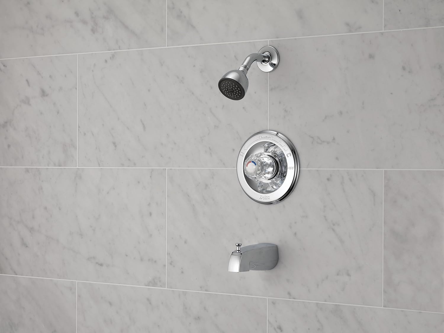 80% Off Discount Delta Faucet 1348 Tub/Shower Faucet, Chrome,N/A