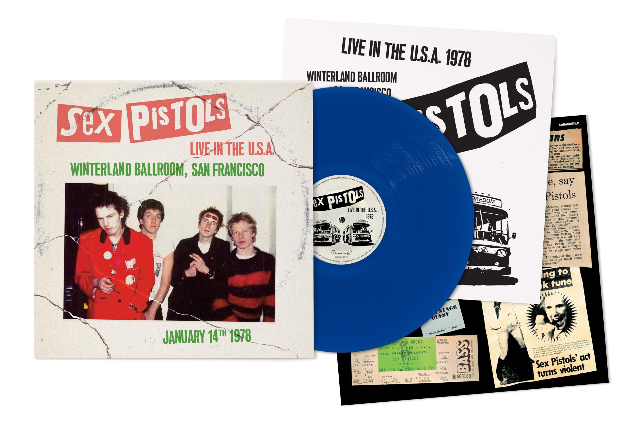 PISTOLS／THE U.K. & U.S. 7\" SINGLES シールド品 Amazon.com: Anarchy In The U.K. - The U.K. & U.S. 7