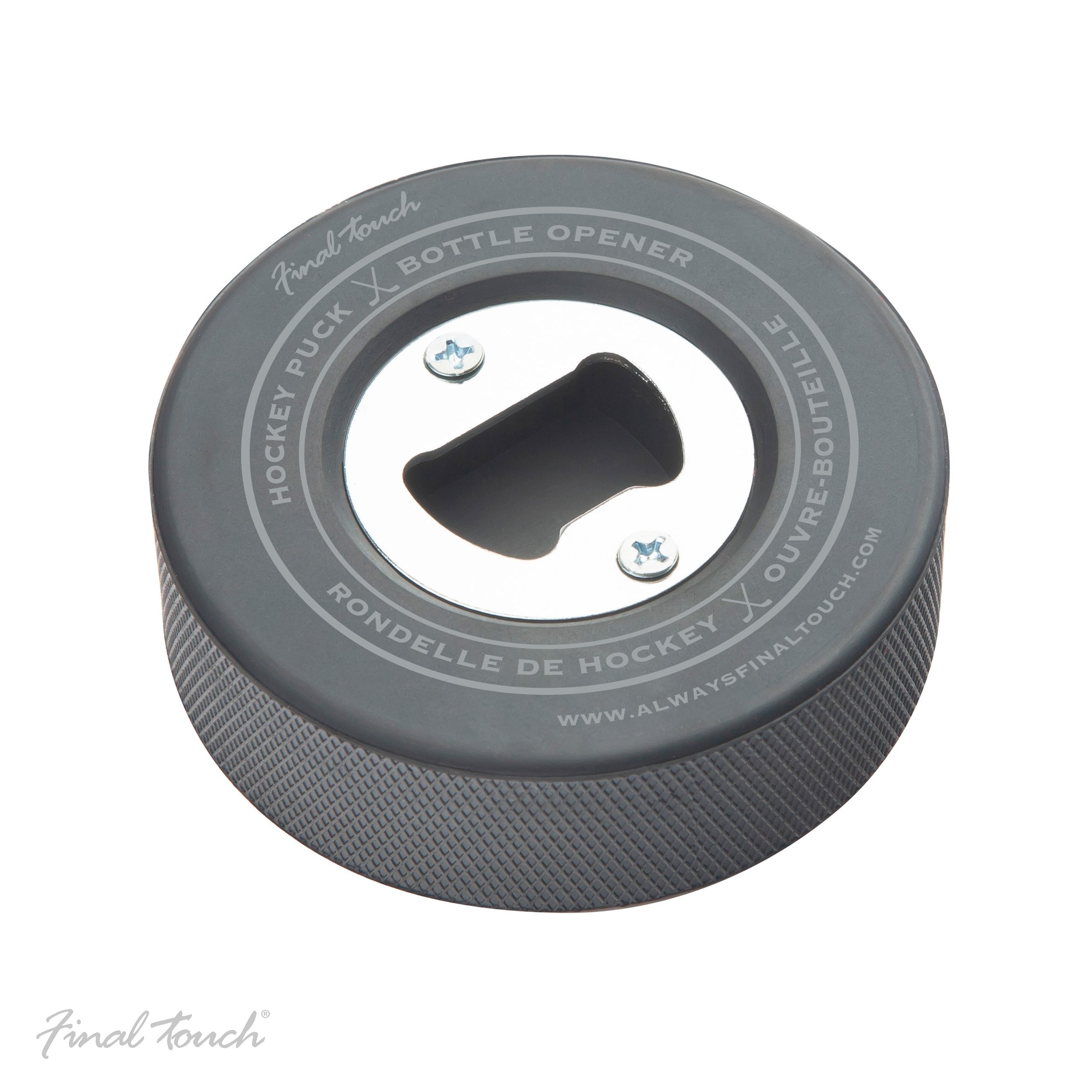 Final TouchHockey Puck Bottle Opener (FTA6627)