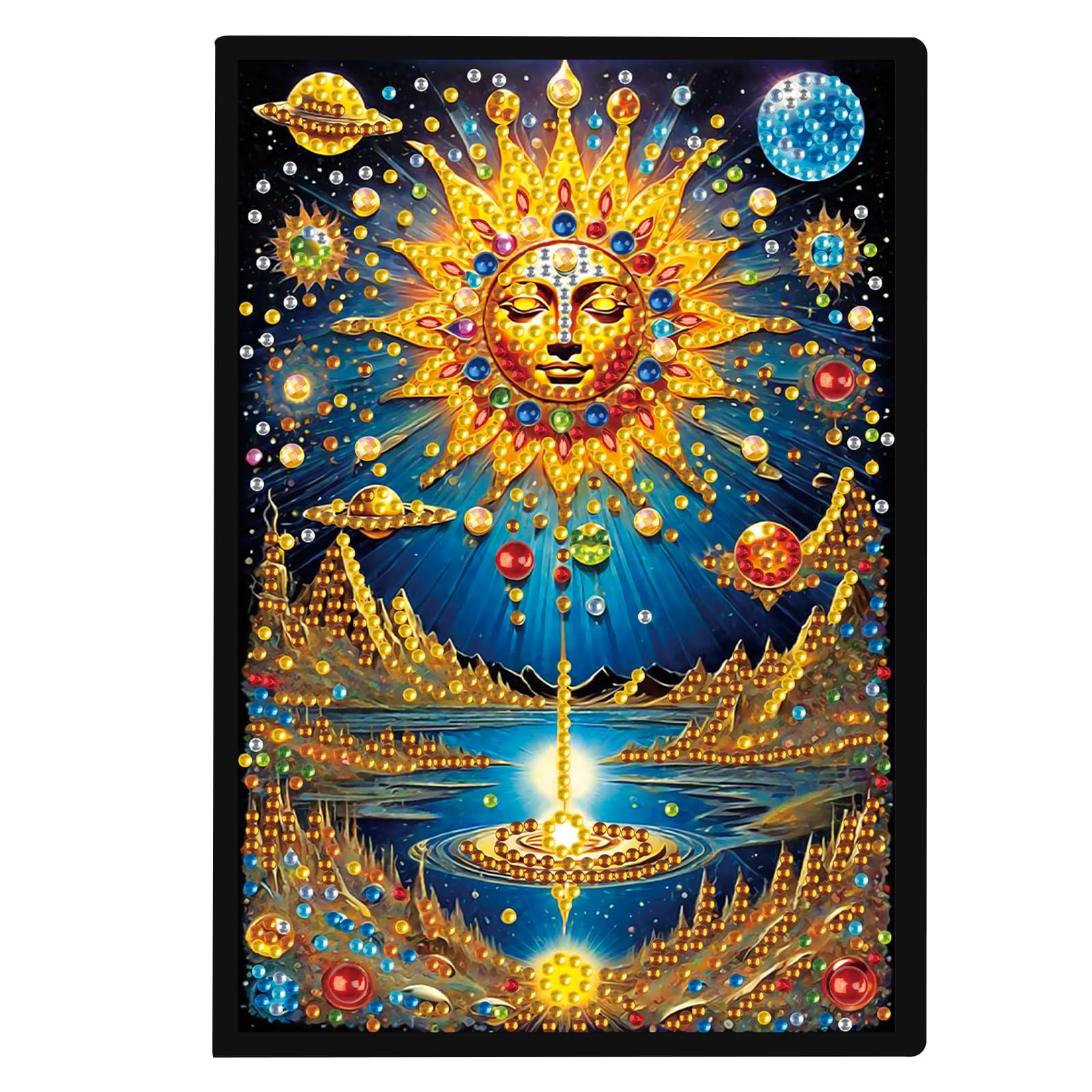 Mosaïque partielle en cristal LazyFold de forme spéciale - 8