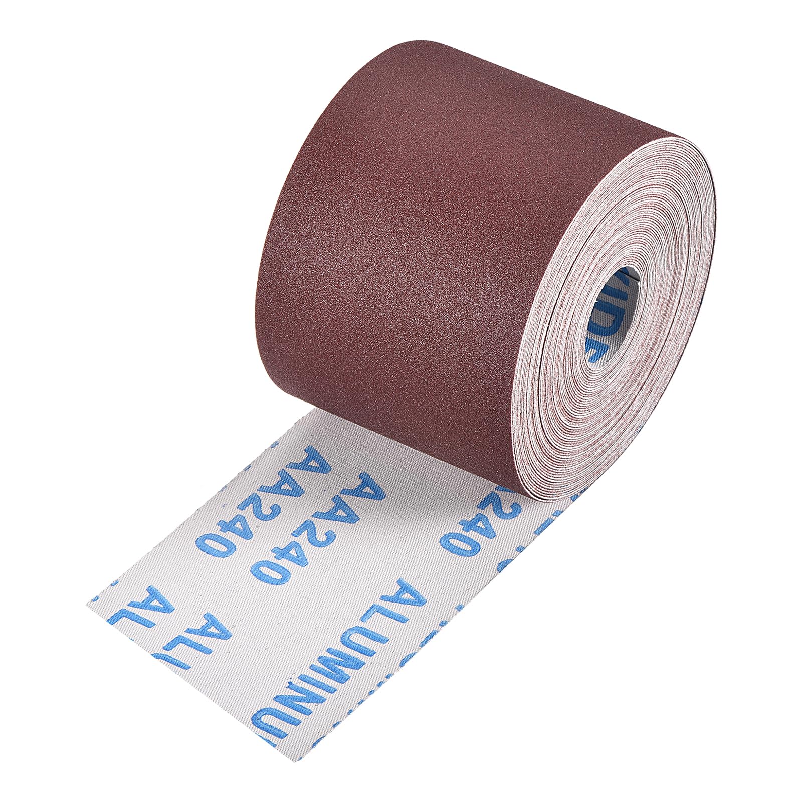 Kozelo Sandpaper Roll - [3 Inch x 35 Feet 240 Grits] Emery Cloth Roll for Metal Auto Wood Finishing Polishing and Scratches Removing, Aluminum Oxide