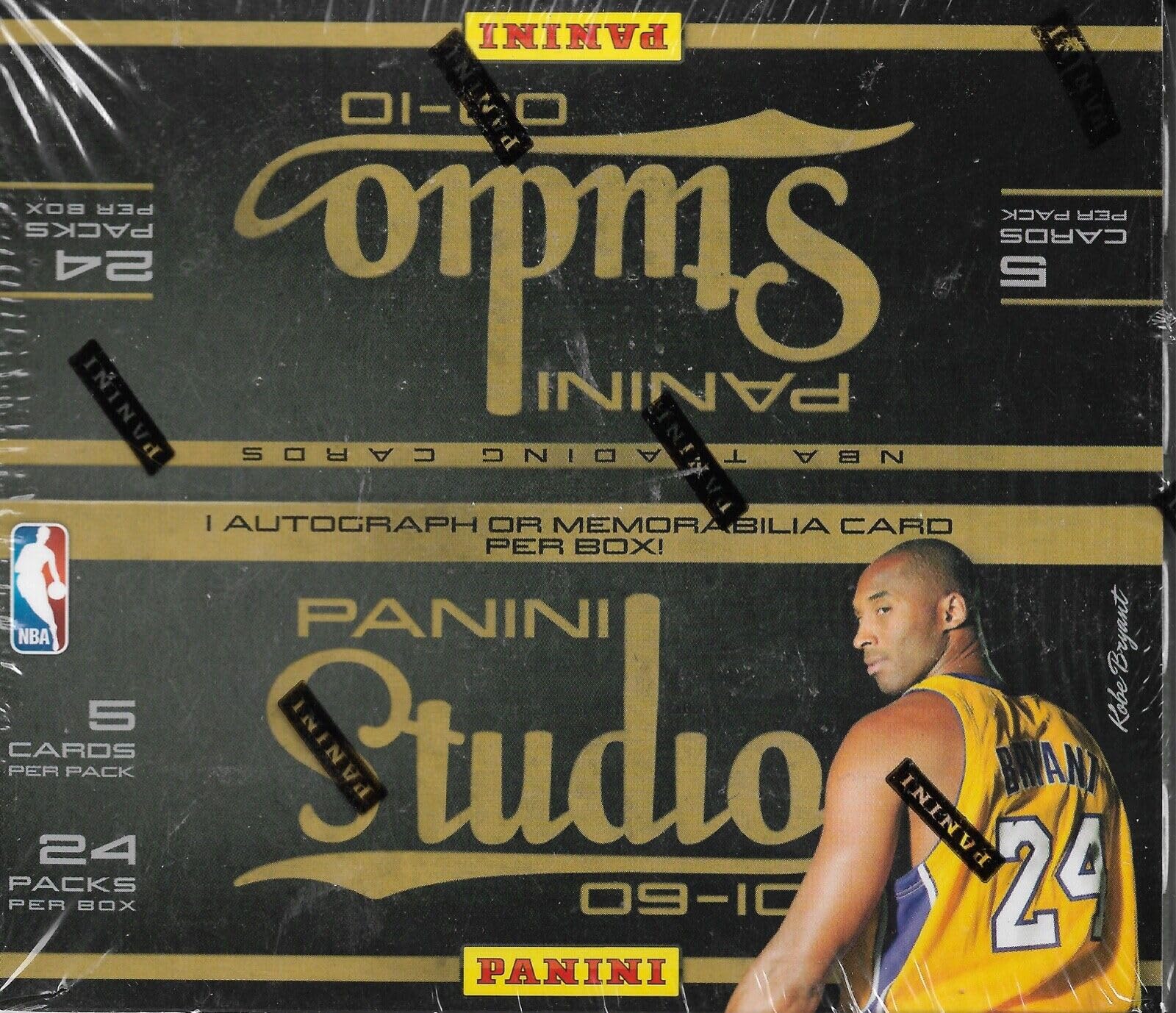 2009-10 Panini Studio Basketball Factory Sealed Trading Cards Box