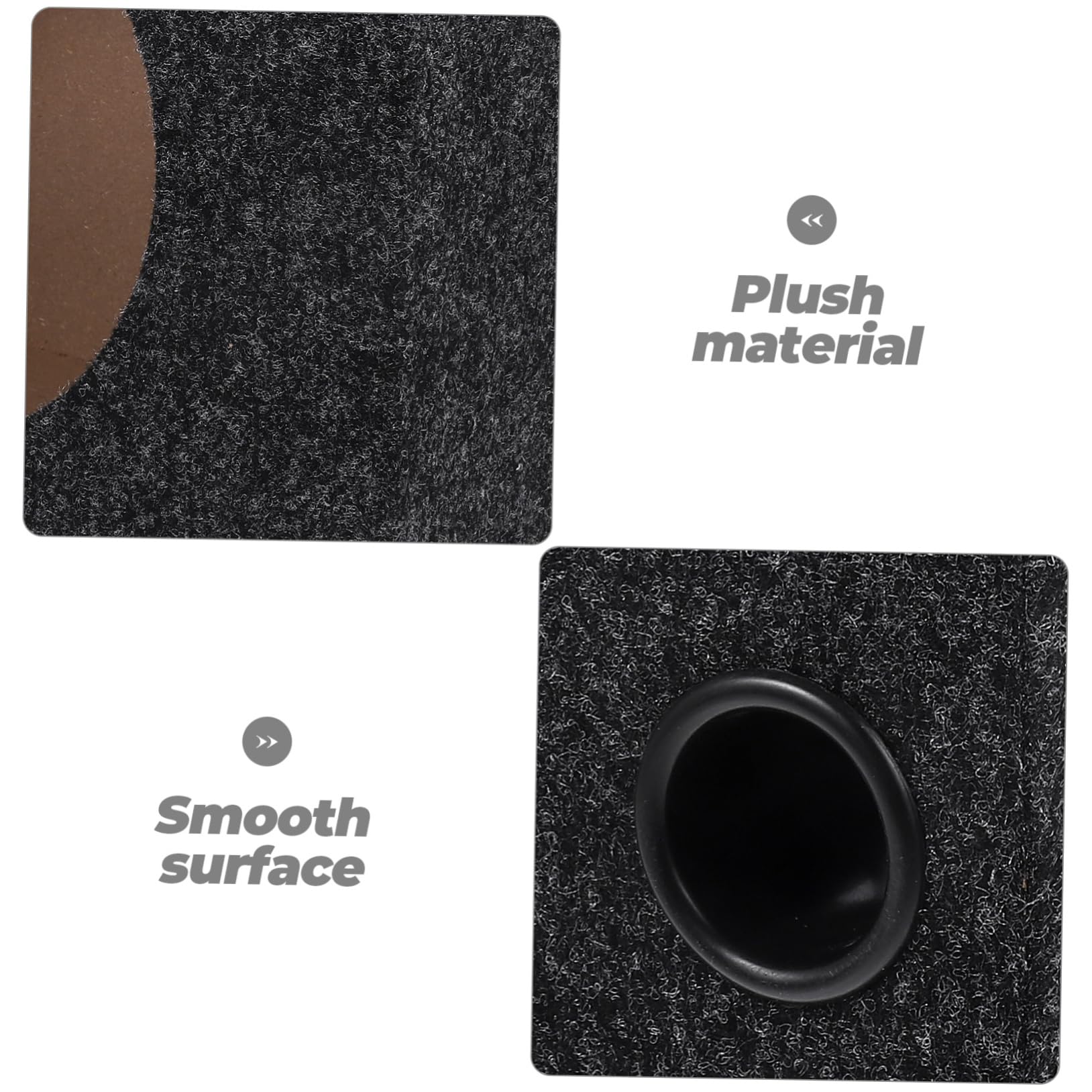 Vaguelly Box Subwoofer Sigillato in Legno Rivestito in Moquette da 8 Pollici, Contenitore per Subwoofer Auto Compatibile la Maggior Parte dei Veicoli, per Migliorare le Prestazioni Audio