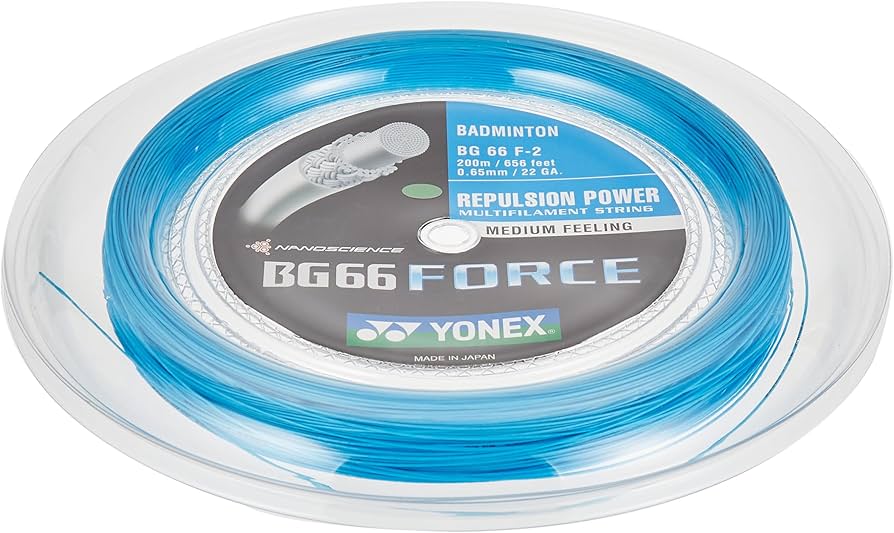 YONEX BG66 FORCE ホワイト 200m Buy YONEX BG66 Force Badminton String - 200m Reel Online at Low