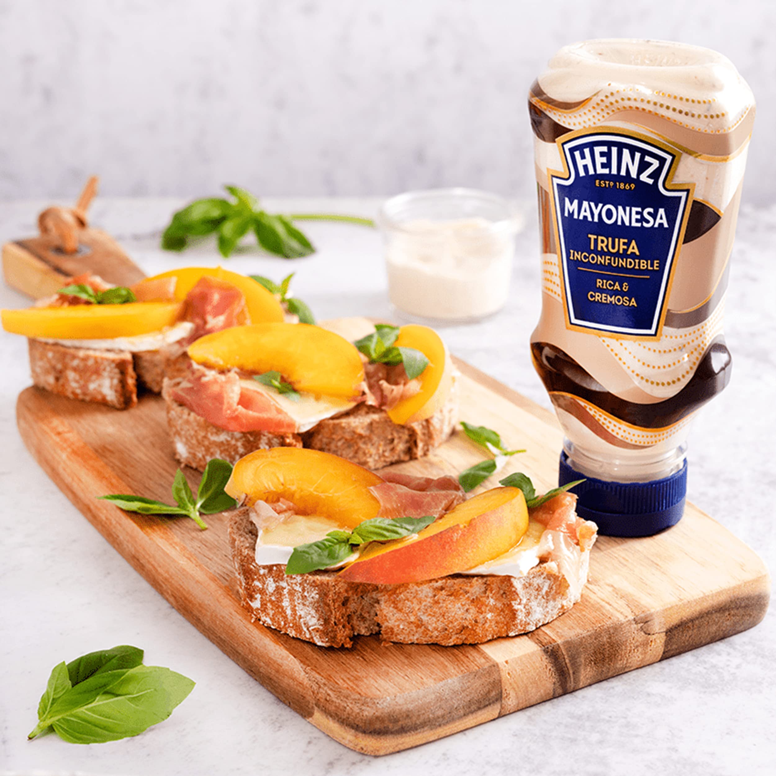 Heinz Salsa Mayonesa Trufada Bocabajo 220ml