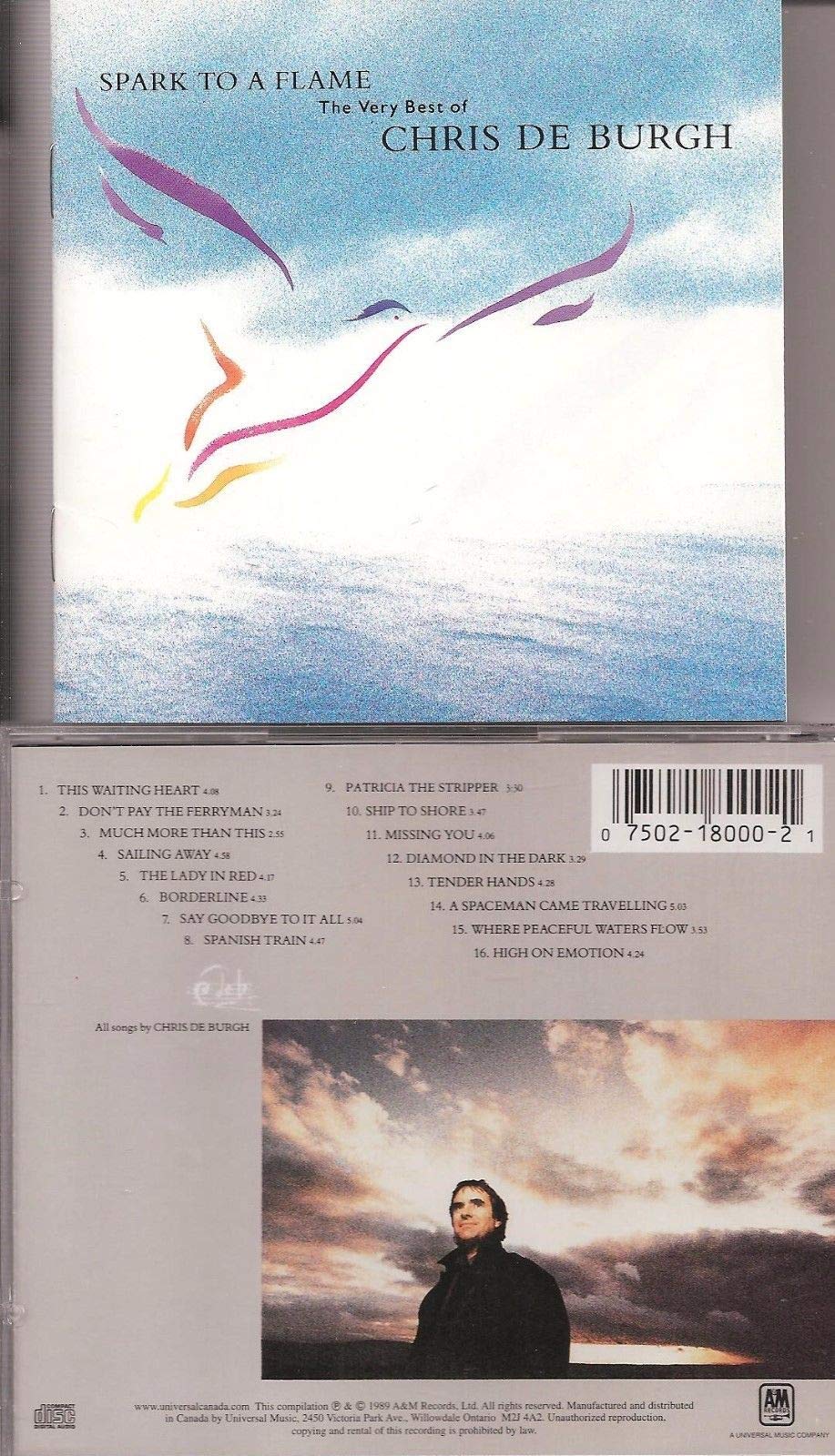 Spark To A Flame: The Very Best Of Chris De Burgh [Audio CD]