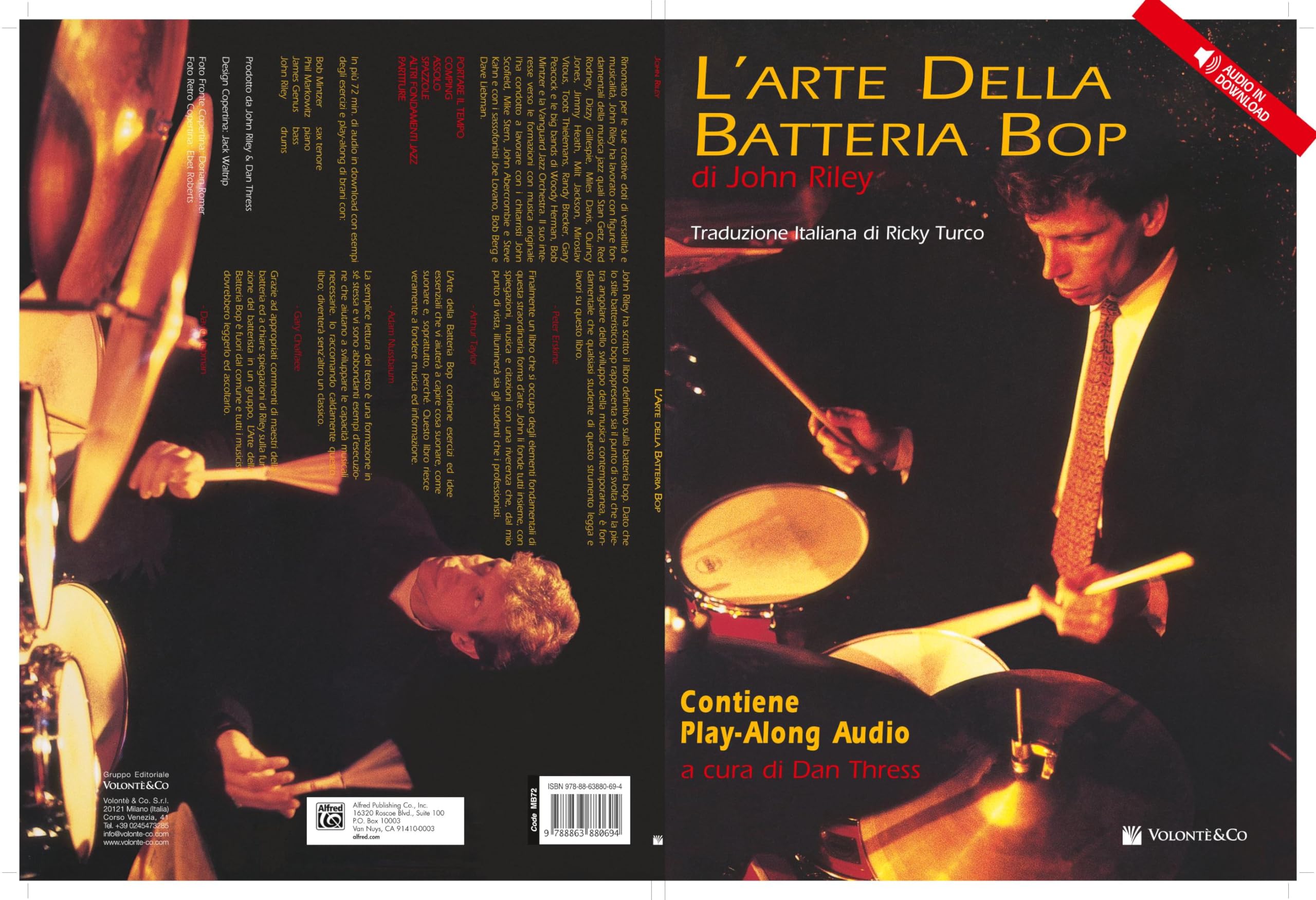 L'arte della batteria bop. Con File audio per il download