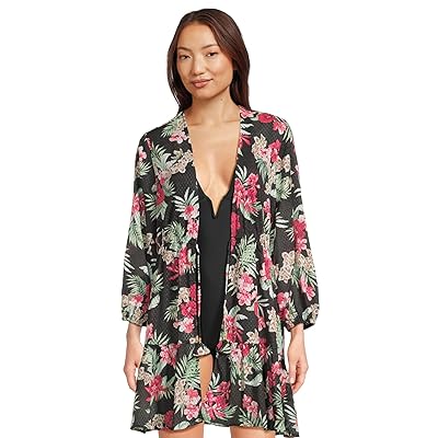 Tommy Bahama Lily Cat Open Front Tunic Women
