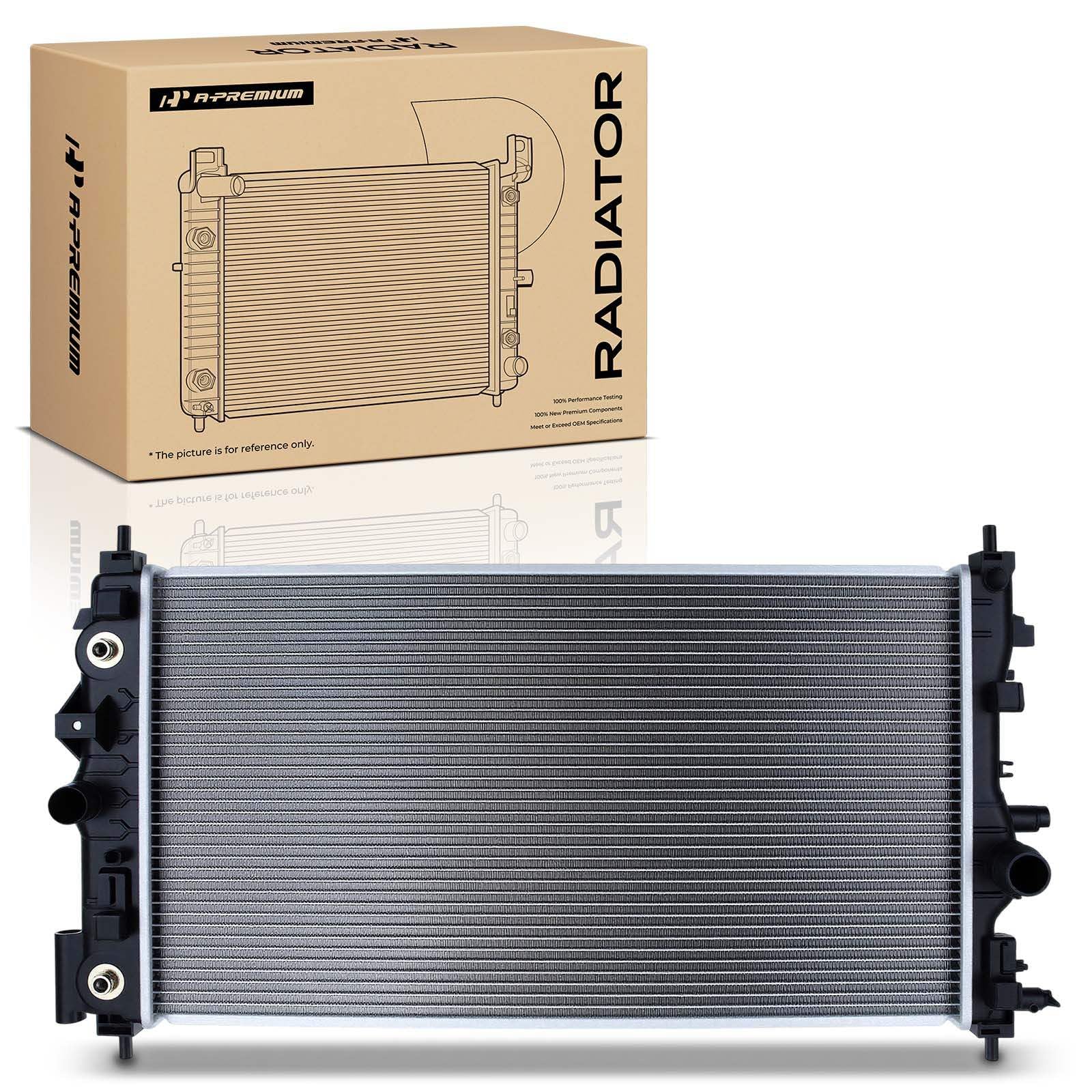 A-Premium Radiator Assembly With Transmission Oil Cooler – Fits