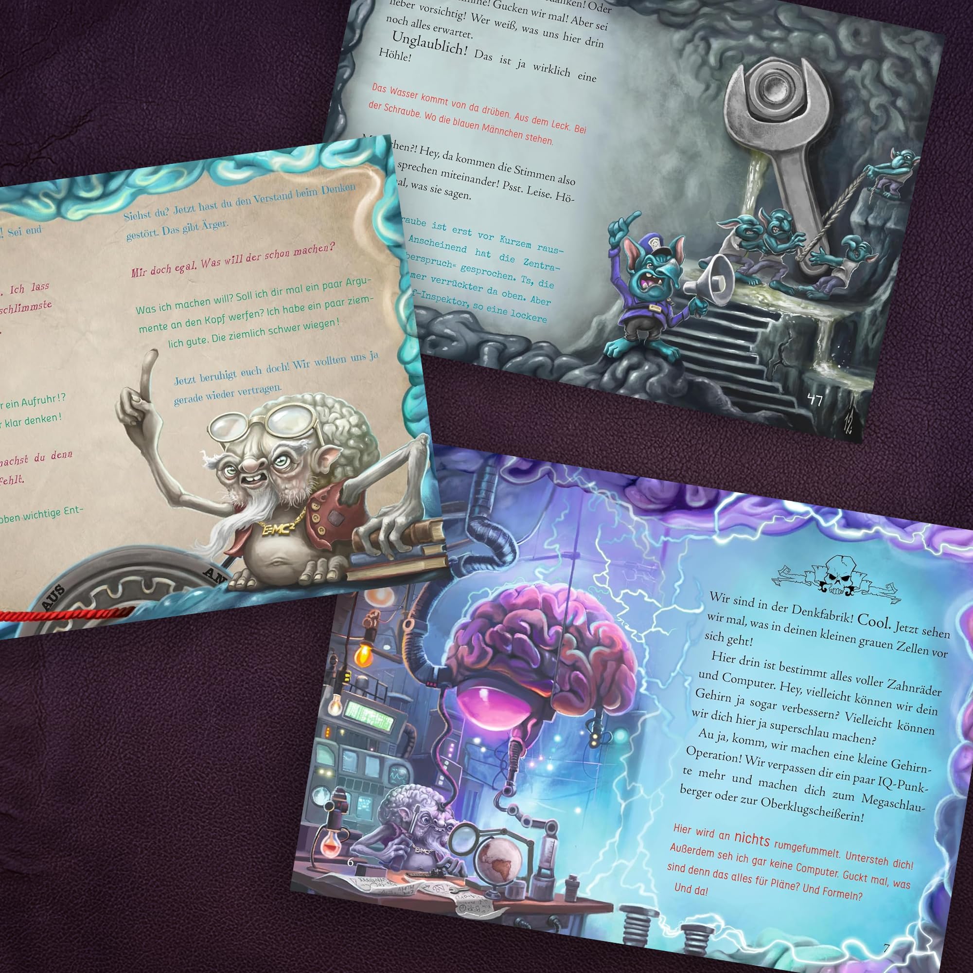 Das kleine Böse Buch Set Band 5–8 – Interaktives Kinderbuch ab 8 – mit exklusivem Radier-Bleistift – Bestseller Kinderbücher, spannend & witzig – Magnus Myst Edition