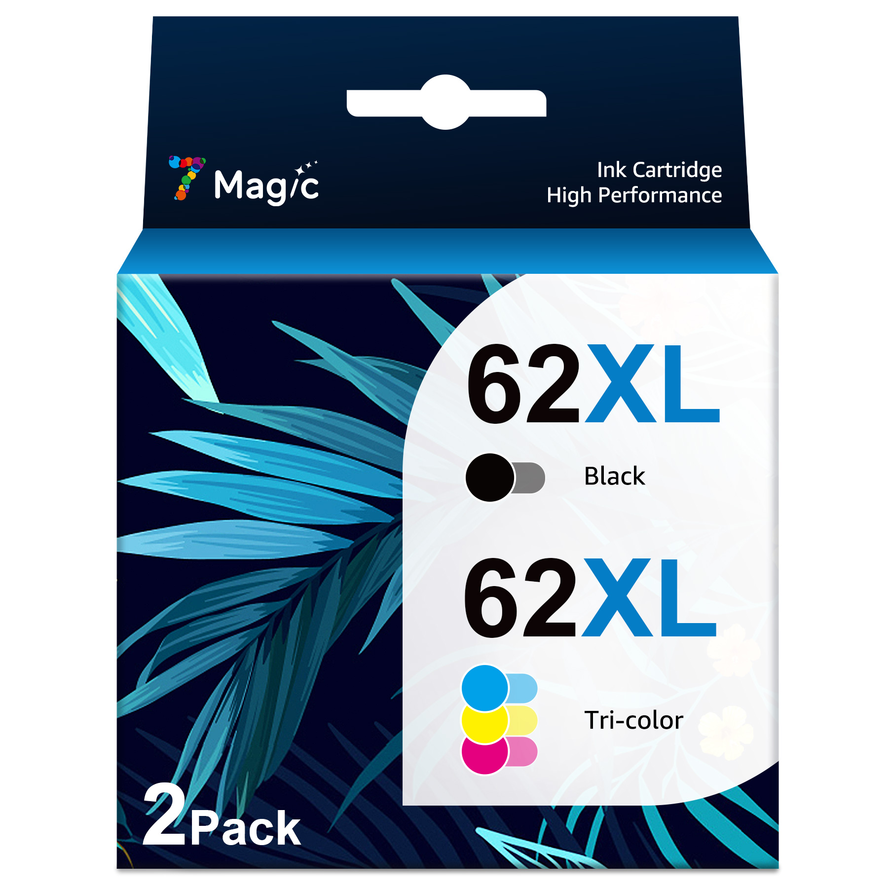 De De Tinta Para Impresora Hp 62xl 62 Xl 1 Tricolo... | Cuotas Sin Interés