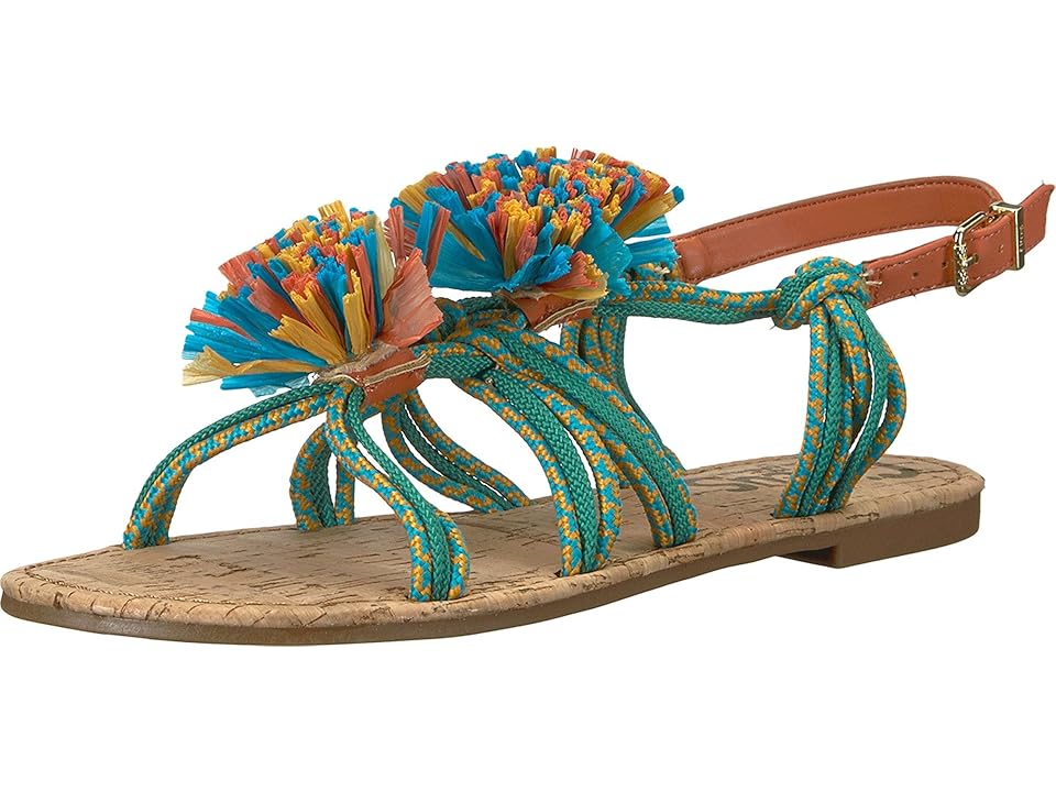 

Circus by Sam Edelman Bice (Bermuda Blue/Sunglow Yellow/Jade Green Burnished Suede/Rope) Women's Shoes
