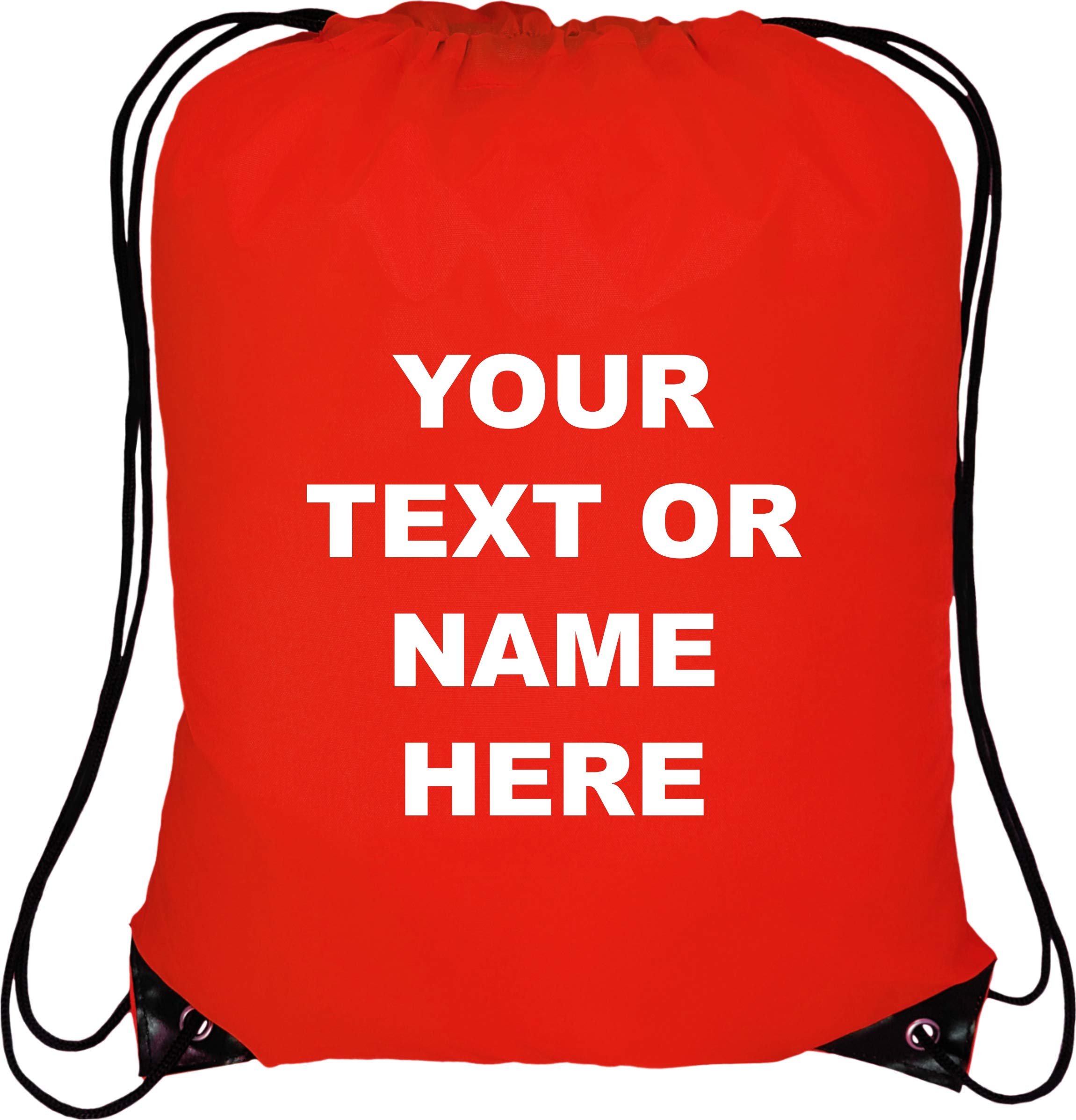 Ultimate-Line Personalised Drawstring bag (Red) — image 1